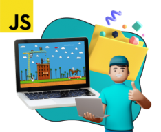 Программирование на JavaScript. Учимся создавать игры! - Школа программирования для детей, компьютерные курсы для школьников, начинающих и подростков - KIBERone г. Грозный