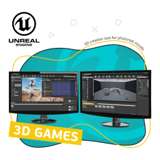 Unreal Engine 4. Игровой движок - КИБЕРшкола программирования для детей, компьютерные курсы для школьников, начинающих и подростков - KIBERone г. Грозный