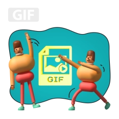 Gif-анимация - КИБЕРшкола программирования для детей, компьютерные курсы для школьников, начинающих и подростков - KIBERone г. Грозный