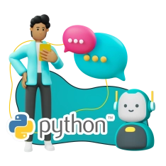 Умный чат-бот на Python на Telegram - КИБЕРшкола программирования для детей, компьютерные курсы для школьников, начинающих и подростков - KIBERone г. Грозный
