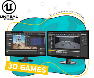 Unreal Engine 4. Игровой движок - Школа программирования для детей, компьютерные курсы для школьников, начинающих и подростков - KIBERone г. Грозный