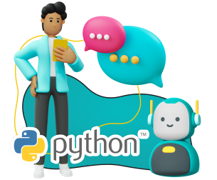 Умный чат-бот на Python - Школа программирования для детей, компьютерные курсы для школьников, начинающих и подростков - KIBERone г. Грозный